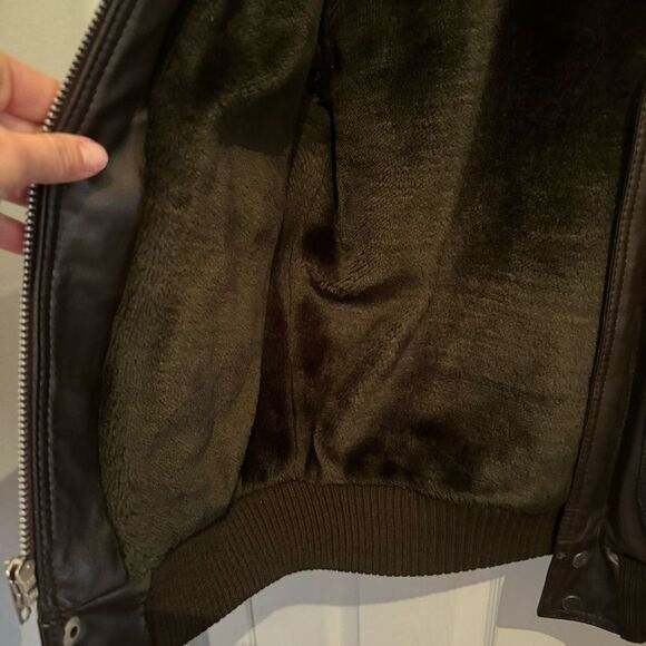 Vintage Men’s Esprit by Campus Faux Leather Jacket Size 38 (XS-S) - Picture 4 of 11